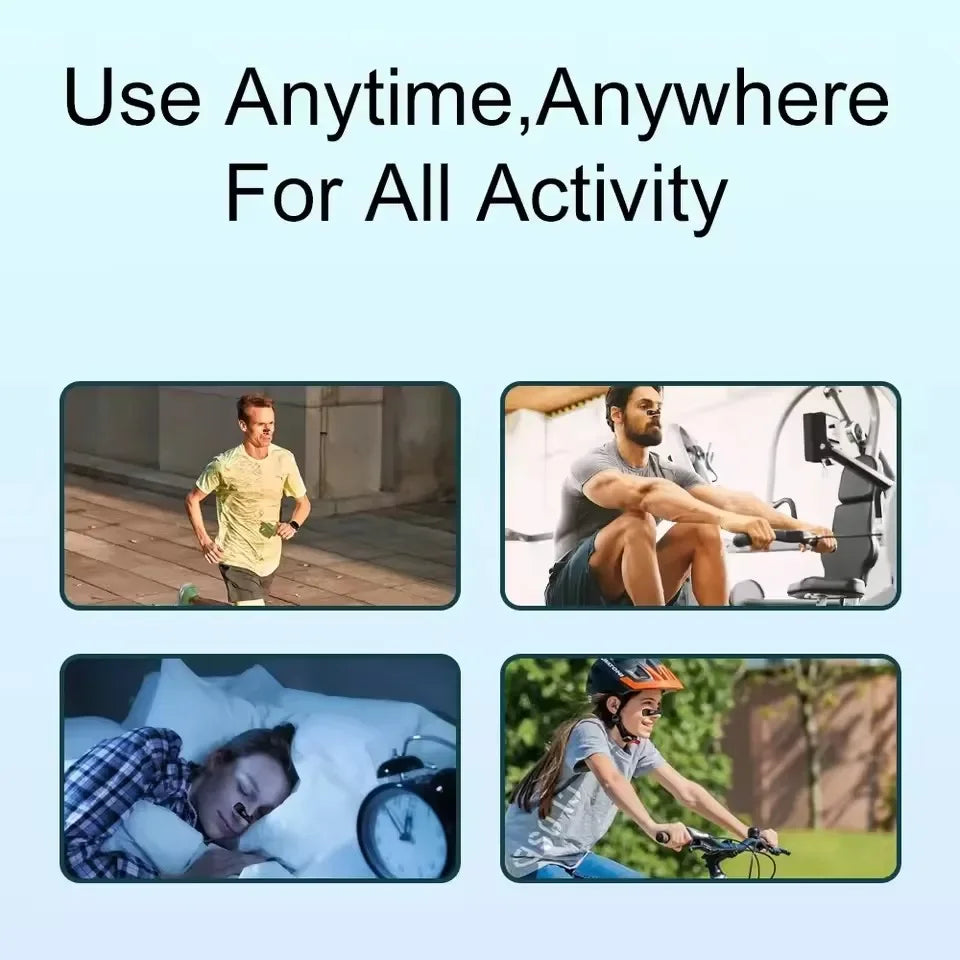 Outdoor Sport Fitness Nose Clip Outdoor Running and Fitness Equipment Assisted Yoga Exercise Improve Running Breathing Quality