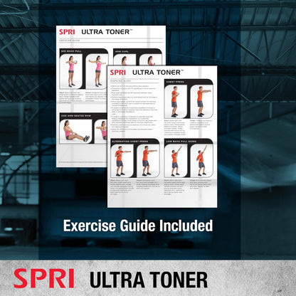 Spri Ultra Toner Figure 8 Resistance Band for Fitness Training and Therapy