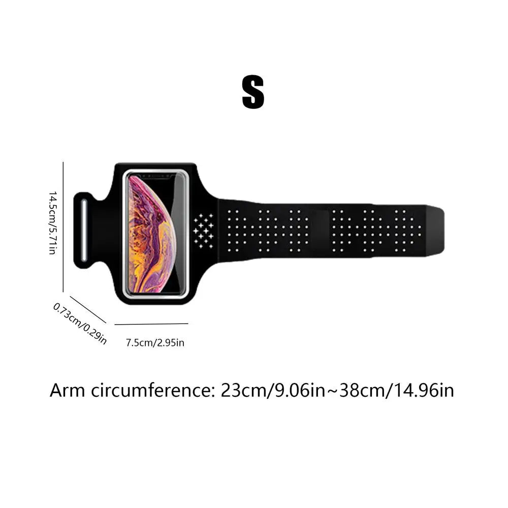 Phone Arm Bands for Running Reflective Sweatproof Running Armbag Gym Fitness Cell Phone Bag Key Holder for Running Exercising
