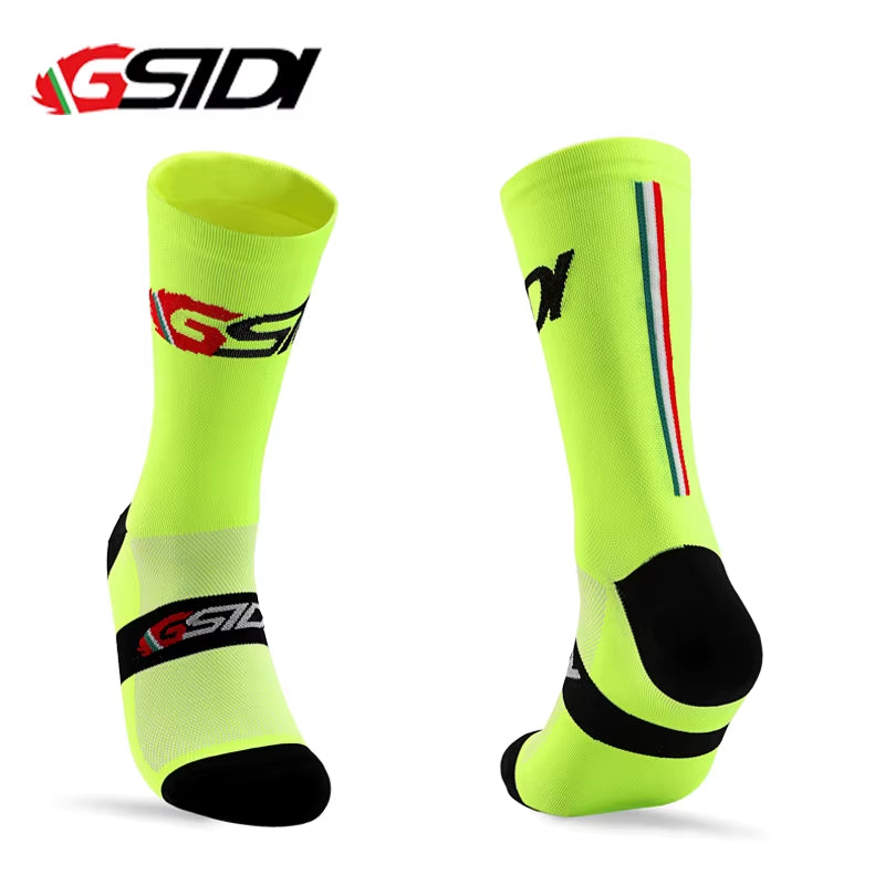 New Cycling Socks High Quality Compression Men Bike Outdoor Women Running Professional Sports Running