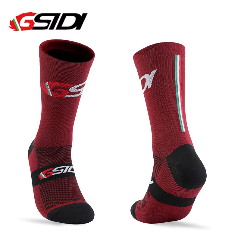 New Cycling Socks High Quality Compression Men Bike Outdoor Women Running Professional Sports Running