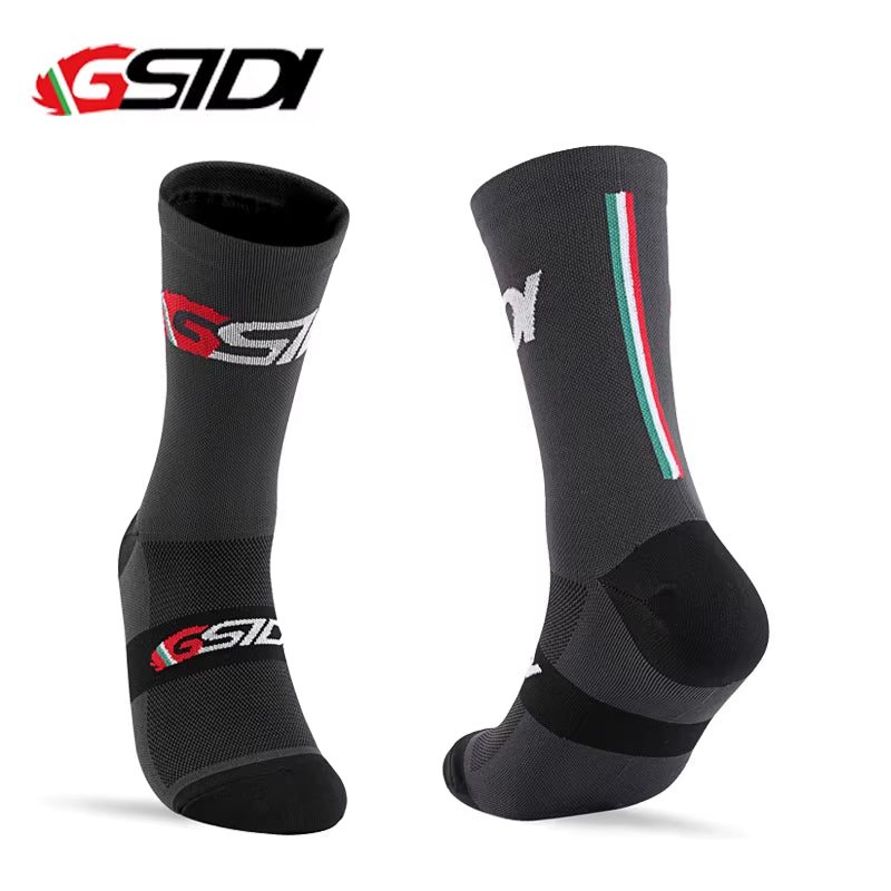New Cycling Socks High Quality Compression Men Bike Outdoor Women Running Professional Sports Running
