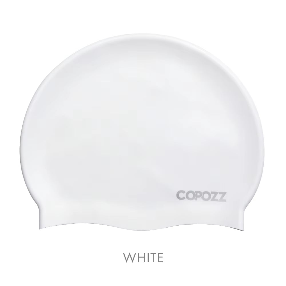 Men Elastic Swimming Hat Large Size Swimming Wear Professional Adults Waterproof Swimming Hat Silicone Swimming Caps