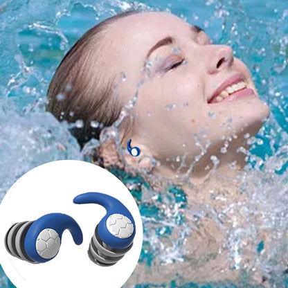 1 Pair of Swimming Adult Ear Plugs Swimming Water Proof Ear Plugs Reusable Silicone Ear Plugs Ear Swimming for Swimming Surfing Shower Sleeping and Water Sports