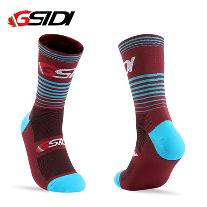 New Cycling Socks High Quality Compression Men Bike Outdoor Women Running Professional Sports Running