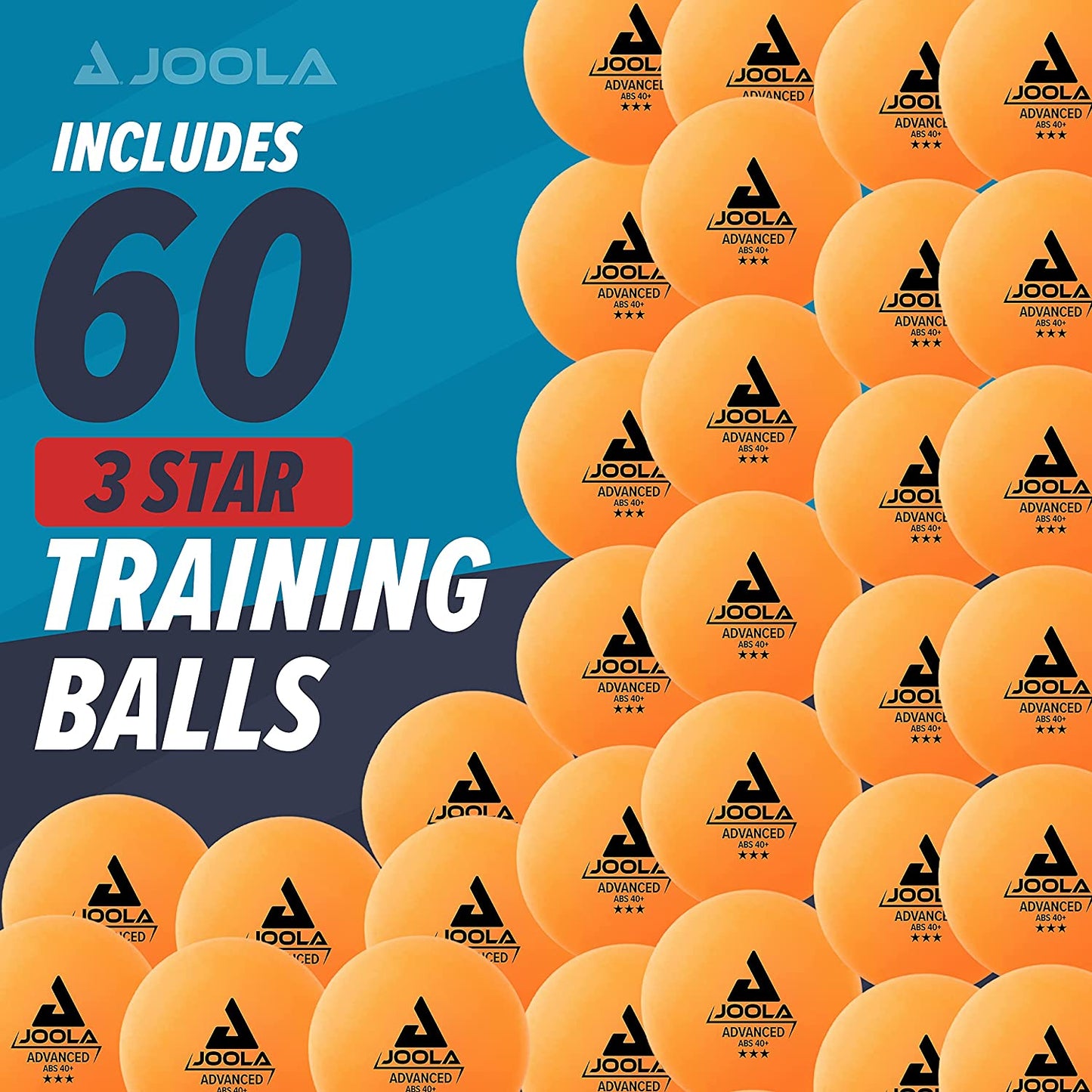Training 3 Star Table Tennis Balls 12, 60, or 120 Pack - 40+Mm Regulation Bulk Ping Pong Balls for Competition and Recreational Play - Fun as a Cat Toy - Indoor and Outdoor Compatible