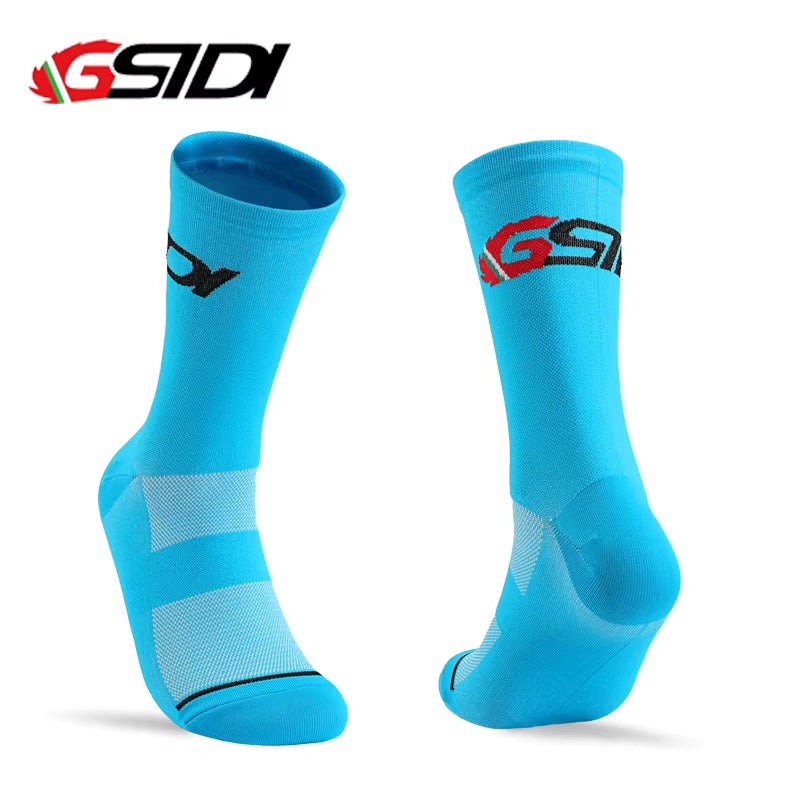New Cycling Socks High Quality Compression Men Bike Outdoor Women Running Professional Sports Running