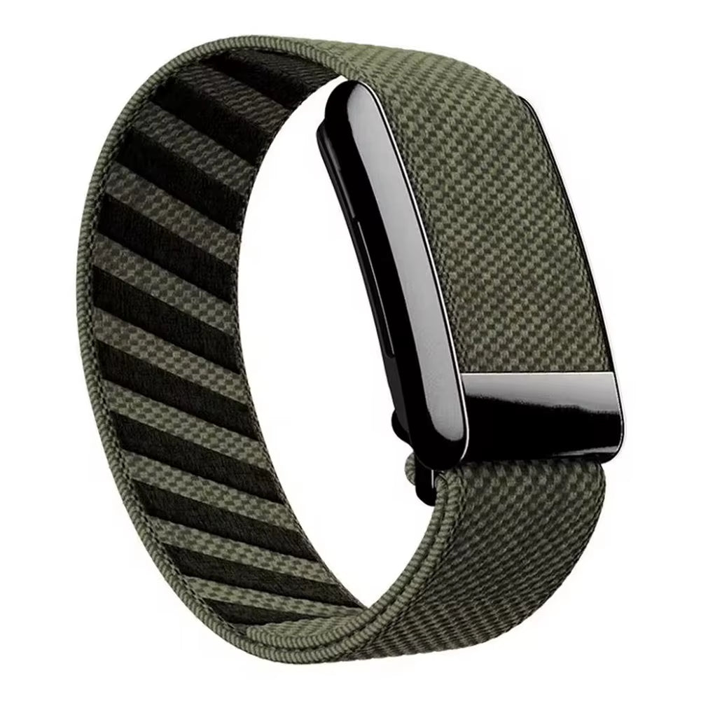 Nylon Fitness Band for Whoop Nylon Strap Adjustable Wearable Health Fitness Activity Tracker Straps Fitness Tracking Strap Band