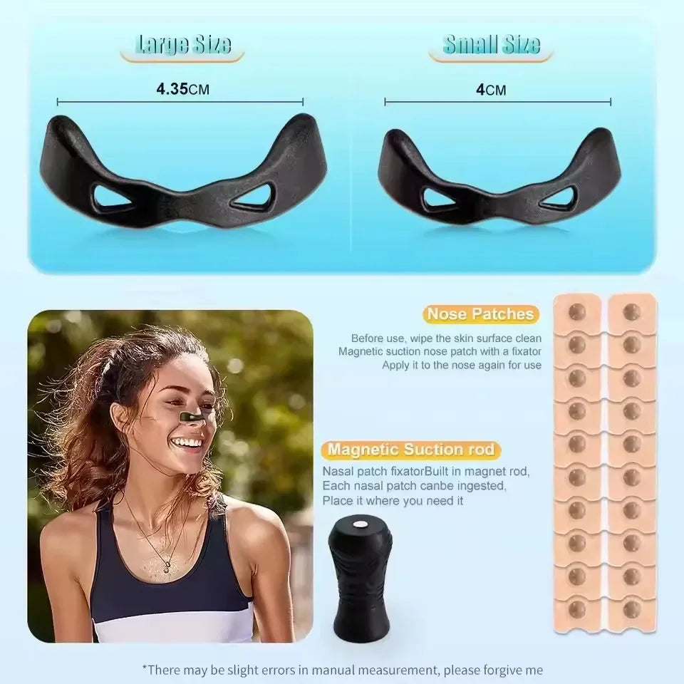 Outdoor Sport Fitness Nose Clip Outdoor Running and Fitness Equipment Assisted Yoga Exercise Improve Running Breathing Quality