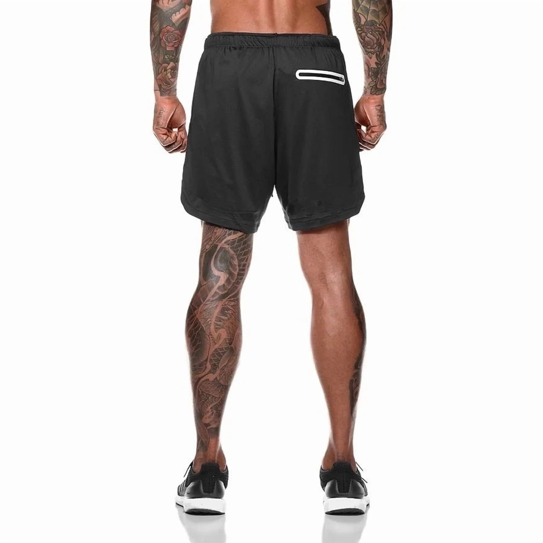 Men'S Double-Deck Running Shorts